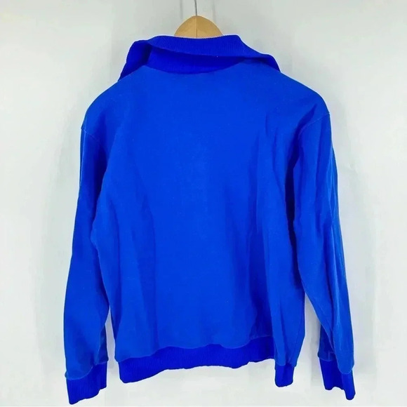 Vintage kangaroo pouch Janus of Norway quarter zip ski sweater - Picture 2 of 8
